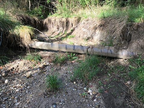 Submar River Road Exposure Before, AB15048