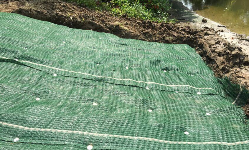 Erosion Control at Indian Bayou - Submar