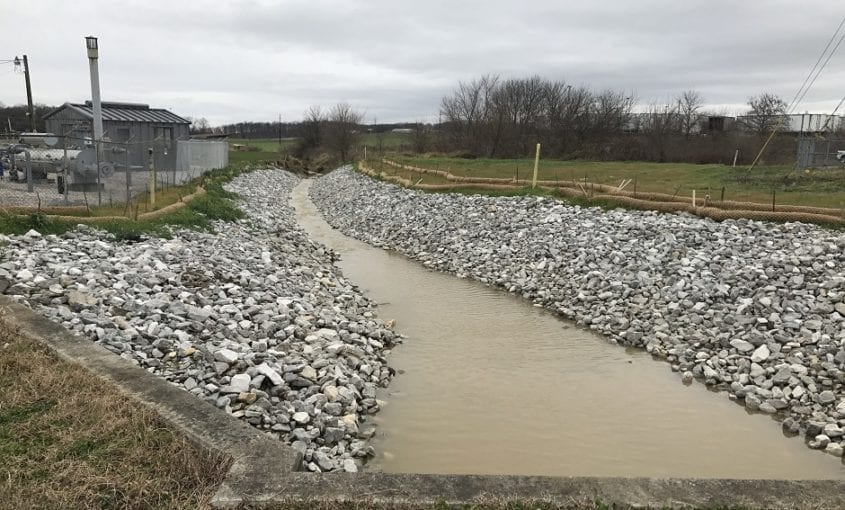 Live Siltation and Streambank Stabilization