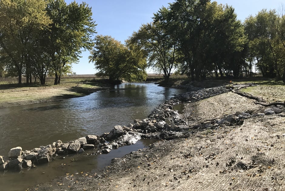 Minimize Pipeline Erosion with Longitudinal Peaked Stone Toe Protection